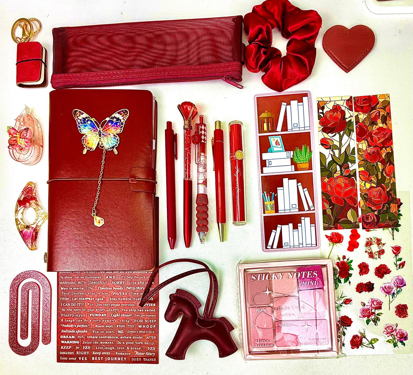 Bookish Bundle DARK RED