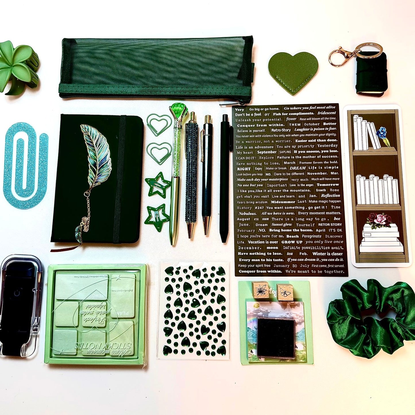 Bookish Bundle DARK GREEN