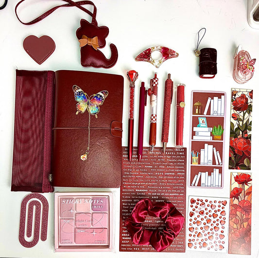 Bookish Bundle DARK RED