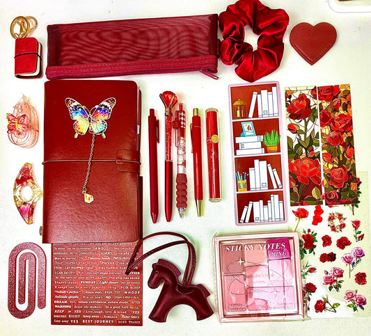 Bookish Bundle DARK RED